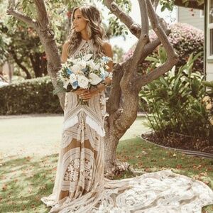 Boho Wedding Dress by Rue De Seine
